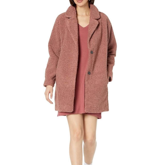 Amazon Jackets & Blazers - Daily Ritual | Teddy Bear Fleece Coat